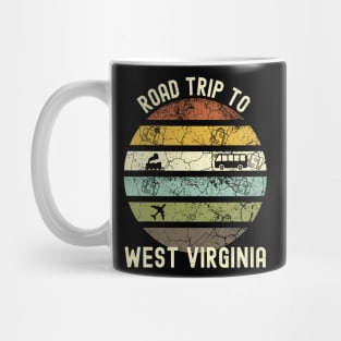 Road Trip To West Virginia, Family Trip To West Virginia, Holiday Trip to West Virginia, Family Reunion in West Virginia, Holidays in West Mug